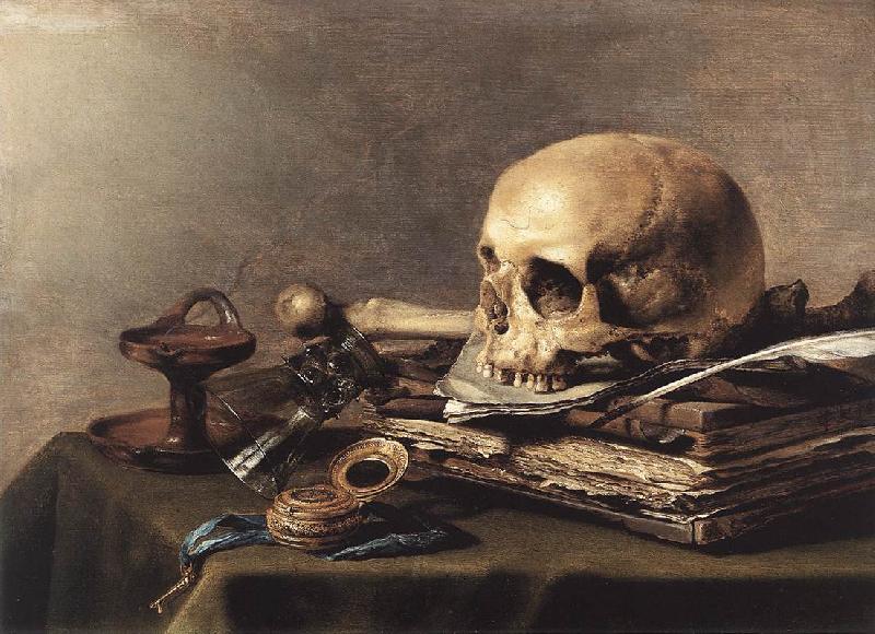 CLAESZ, Pieter Vanitas Still-Life gd